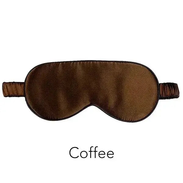 Bamboo Sleep Mask with Adjustable Strap and Light Blocking for Travel and Rest