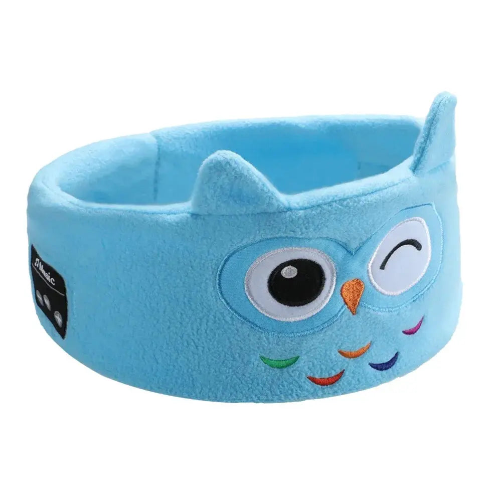 Bluetooth 5.0 Music Sleep Mask for Kids with Built-in Stereo Speakers and Hands-Free Control