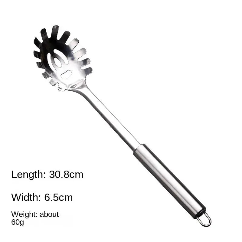 Stainless Steel Wok Spatula Set with Long Handle Rice Spoon and Ladle Cooking Tools