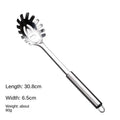 Stainless Steel Wok Spatula Set with Long Handle Rice Spoon and Ladle Cooking Tools
