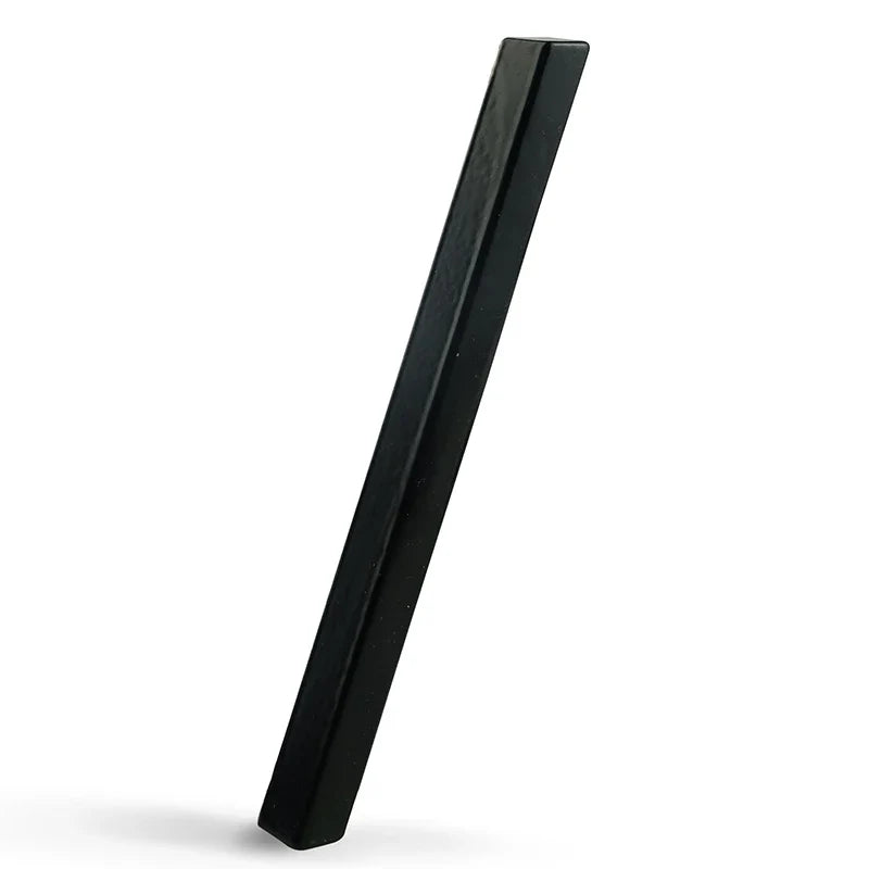 6 Inch Stainless Steel House Number with Floating Mount Design and Black Coating for Address Display and Mailbox Use