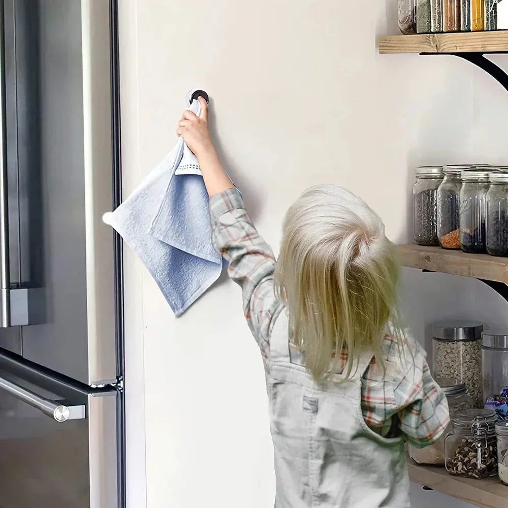 Self Adhesive Towel Clip Holder for Bathroom Kitchen