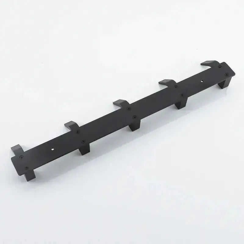 Wall Mounted Coat Rack with Heavy Duty Metal Double Hooks for Entryway Bathroom and Closet Storage