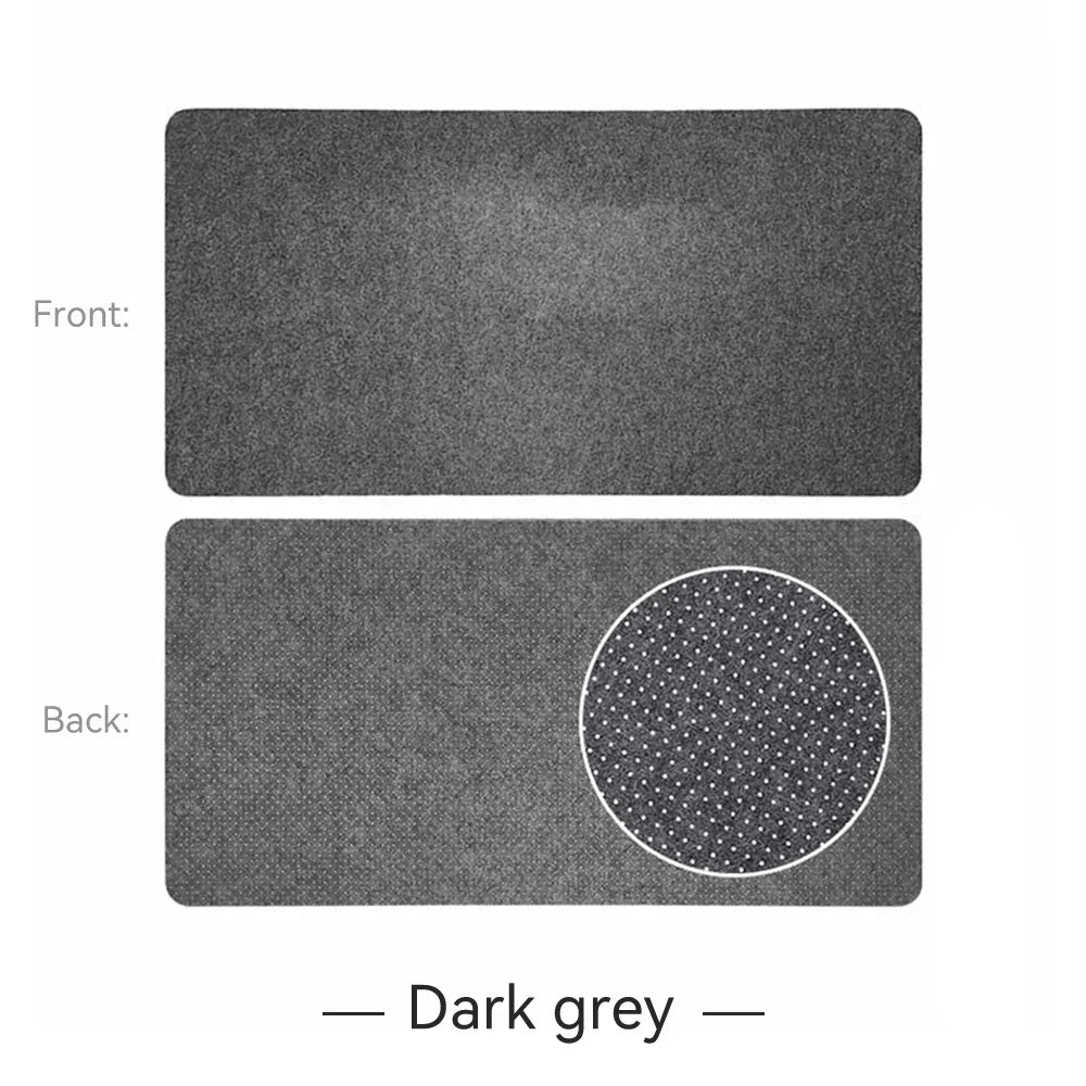 Large Wool Felt Mouse Pad and Desk Protector Mat with Non-Slip Backing for Office and Gaming Use