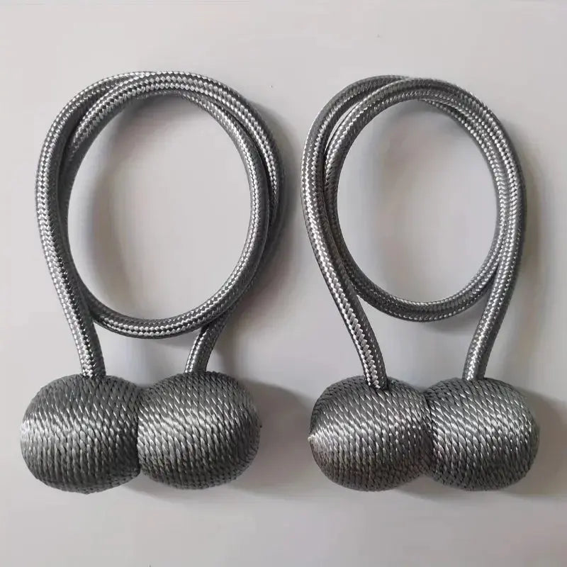 Magnetic Earphone Curtain Tiebacks Holdbacks for Window Drapes