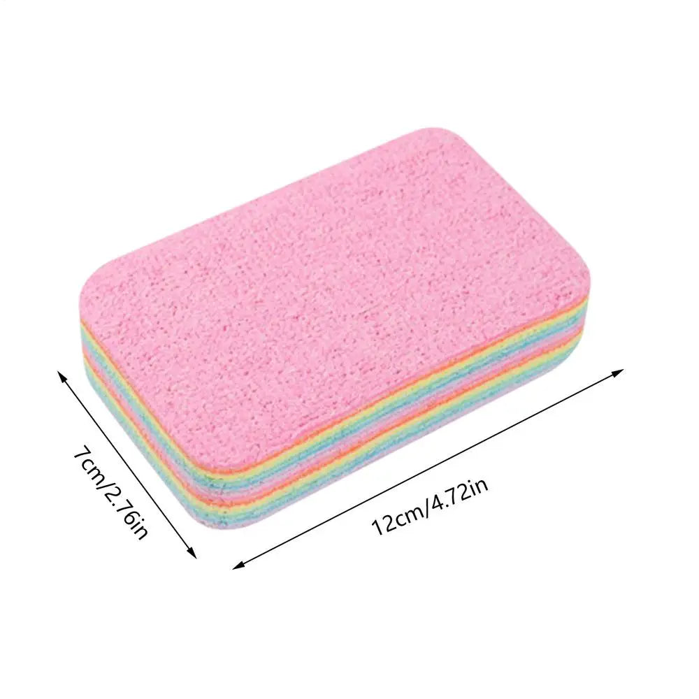 Microfiber Cleaning Sponge Cloth with Peelable Multi Layer Design for Kitchen and Household Cleaning