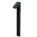 6 Inch Stainless Steel House Number with Floating Mount Design and Black Coating for Address Display and Mailbox Use