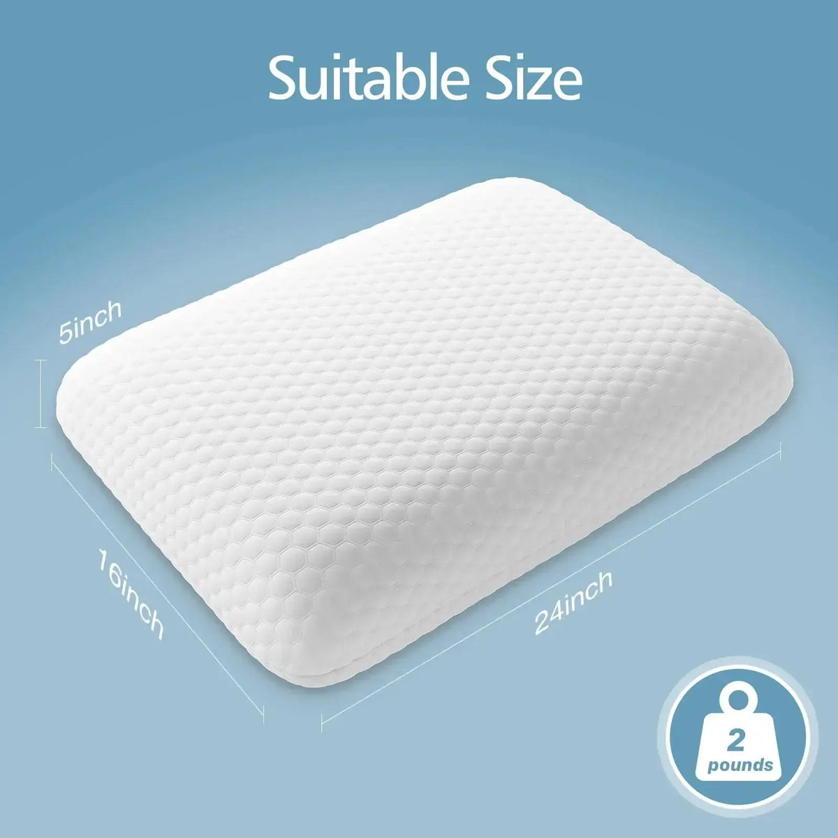 Ventilated Memory Foam Comfort Cushion with Breathable Design and Removable Washable Cover for Soft, Supportive Everyday Rest