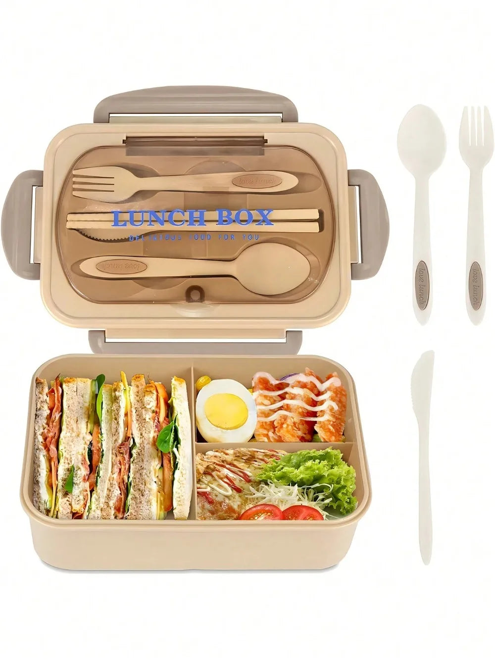 MealMate Bento Lunch Box - The Ultimate On-The-Go Bento for Everyday Meals