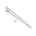 Stainless Steel BBQ Grill Tongs Cooking Food Tweezers for Meat Salad Barbecue Serving