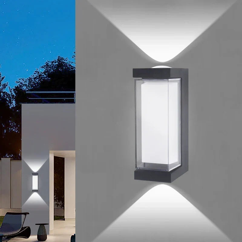 Sleek Modern LED Up-and-Down Wall Light