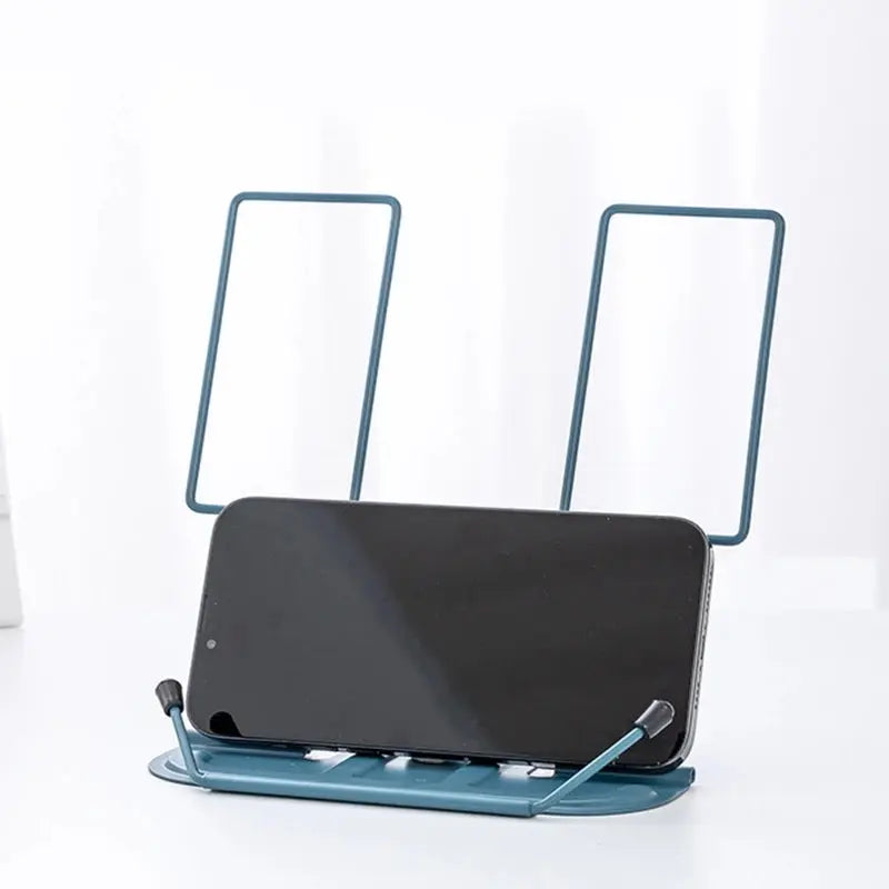 Adjustable Desk Book Stand Portable Cookbook Textbook Holder