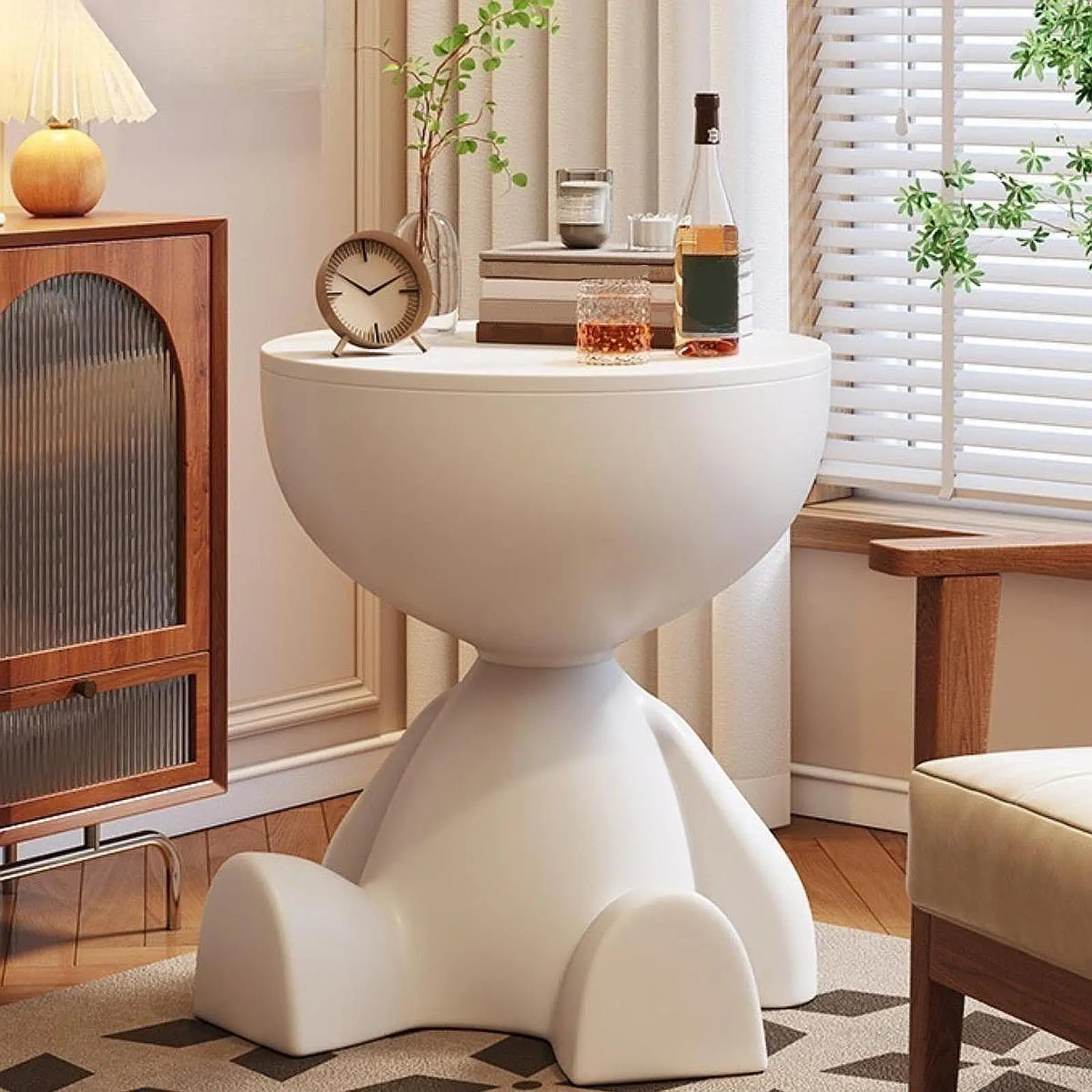 Adorable Cartoon Bear Side Table – Perfect Nursery Accent