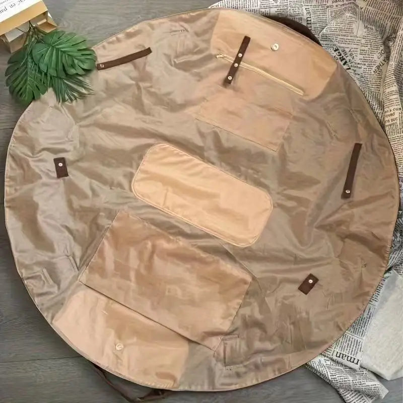 Foldable Travel Organizer Bag with Large Capacity and Waterproof Design for Weekend and Daily Use