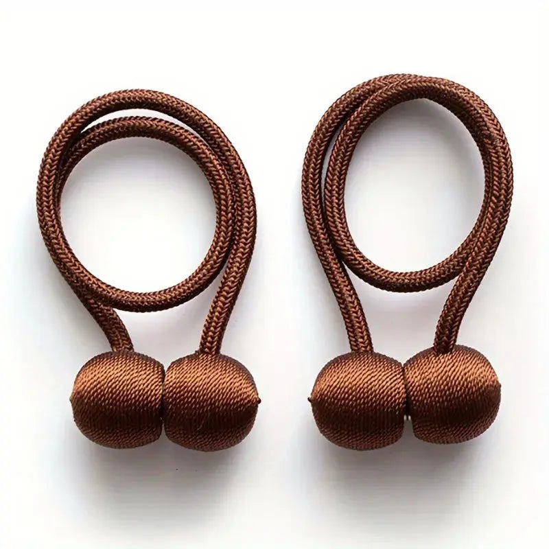 Magnetic Earphone Curtain Tiebacks Holdbacks for Window Drapes