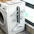 Magnetic Hanger Storage Rack with Wall Mounted Space Saving Design for Laundry and Closet Organization