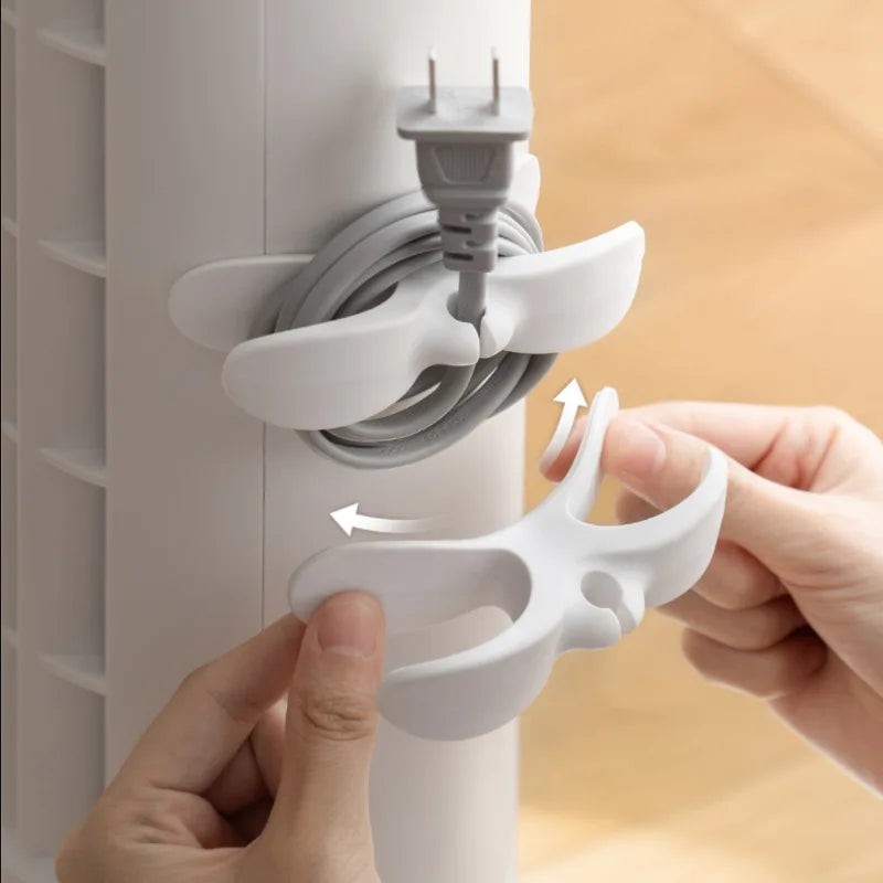 Silicone Cord Organizer for Kitchen Appliances with Strong Adhesive Cable Holder for Mixer Blender Coffee Maker and More