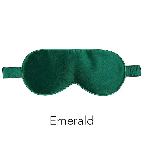 Bamboo Sleep Mask with Adjustable Strap and Light Blocking for Travel and Rest