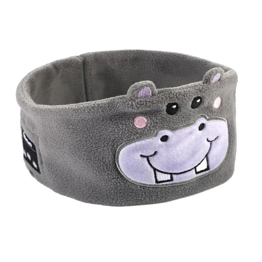 Bluetooth 5.0 Music Sleep Mask for Kids with Built-in Stereo Speakers and Hands-Free Control