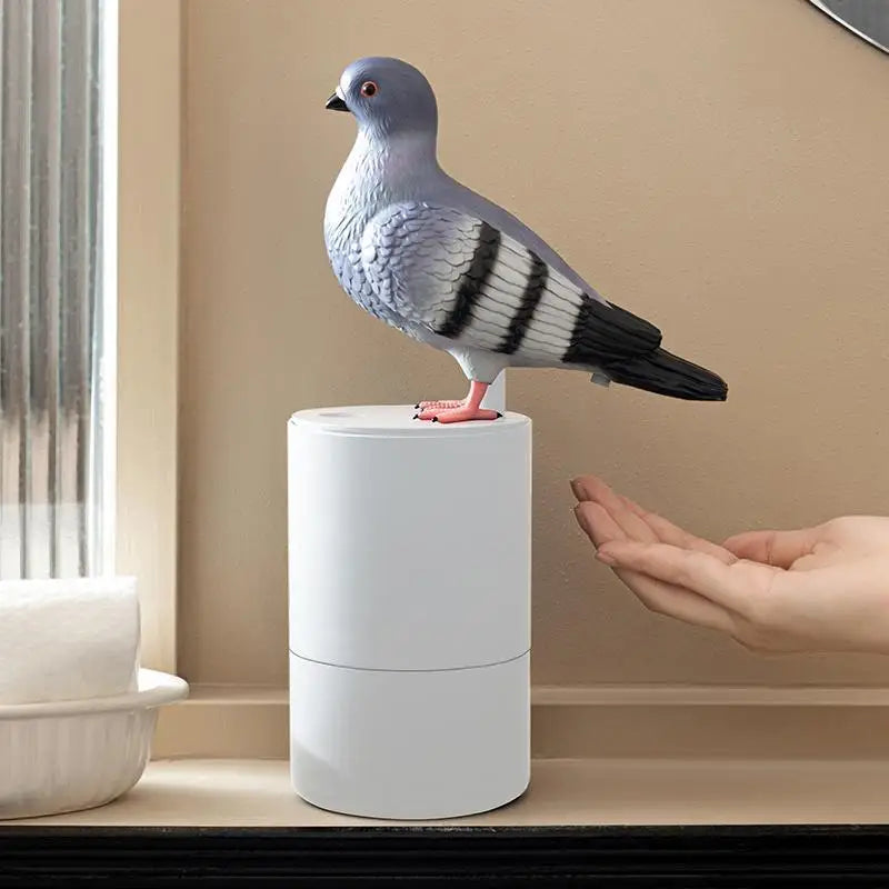 Pigeon Foam Dispenser with Automatic Touchless Sensor Design for Bathroom and Kitchen Hand Washing (11×6×4"/27×16×9cm)