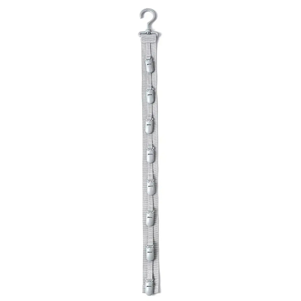 Baseball Cap Organizer Rack with 8 Clip Hanger Design for Door and Closet Organization