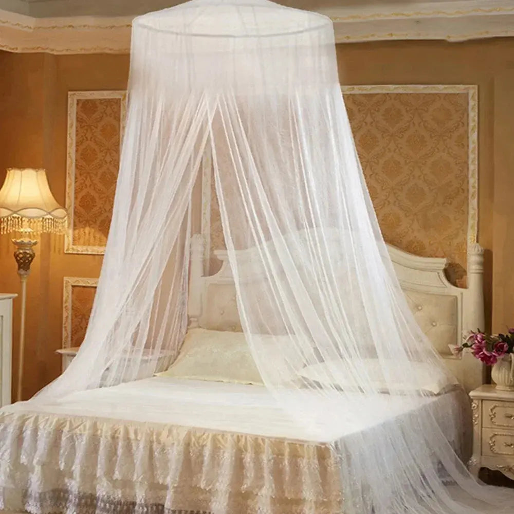 Large Dome Hanging Mosquito Net Bed Canopy for Insect Protection Home and Travel Use