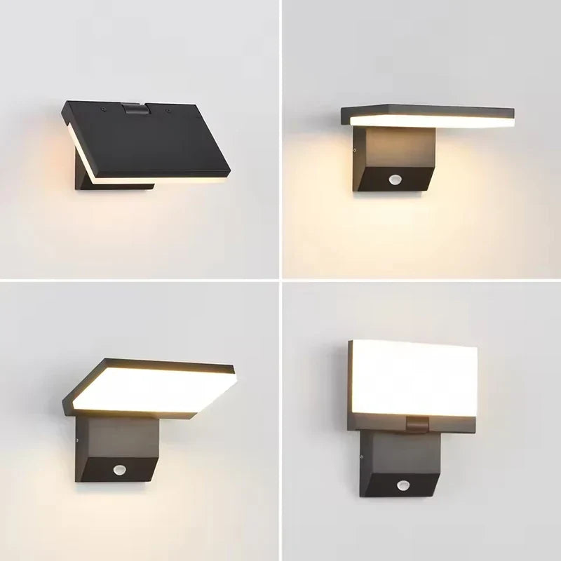 LumiFold Foldable Outdoor Wall Light