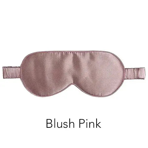 Bamboo Sleep Mask with Adjustable Strap and Light Blocking for Travel and Rest