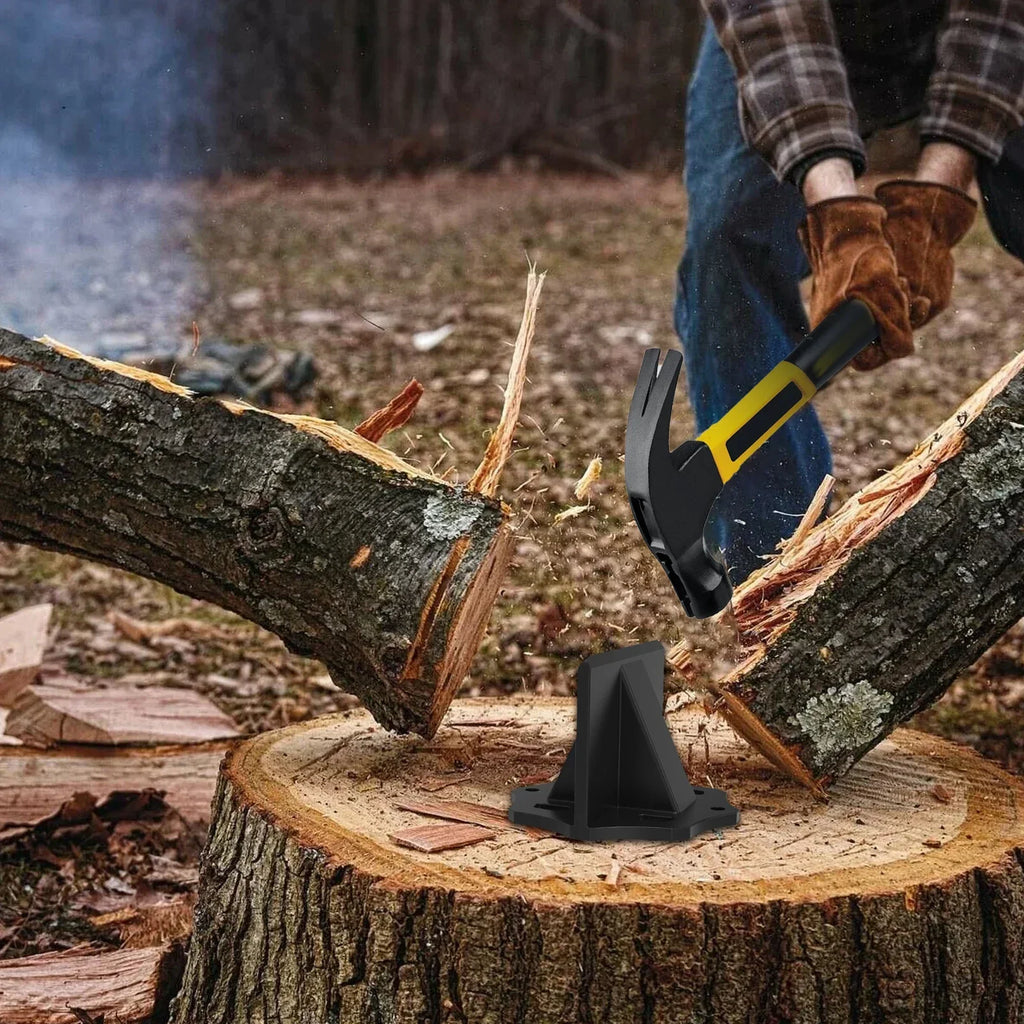KindlePro Heavy-Duty Carbon Steel Log Splitter for Quick, Effortless Wood Splitting