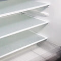 4Pcs Waterproof Refrigerator Liner Mats EVA Washable Shelf Pads for Fridge Drawer Cabinet and Kitchen Storage