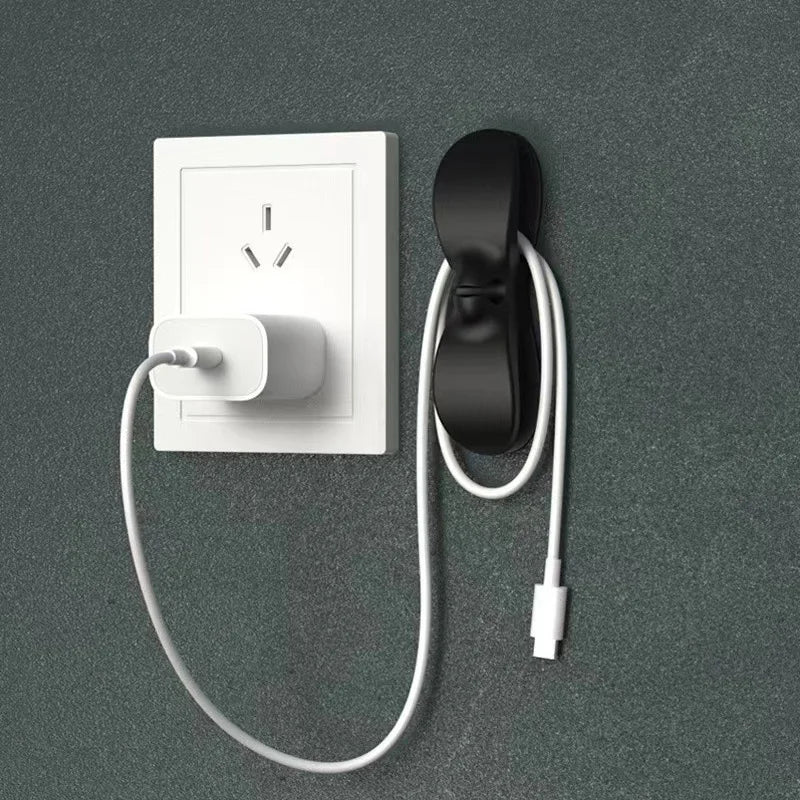 Silicone Cord Organizer for Kitchen Appliances with Strong Adhesive Cable Holder for Mixer Blender Coffee Maker and More