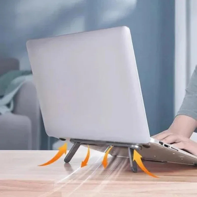 Foldable Laptop Stand Adjustable Notebook Cooling Riser