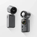 Portable 100-Speed Mini Cooling Fan with LED Display and 4000mAh USB Rechargeable Design for Travel