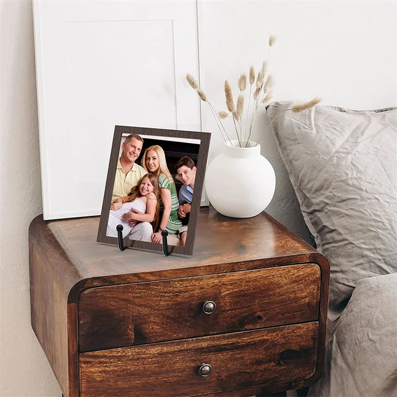Iron Art Display Stand Metal Holder for Plate Bowl Frame Book and Decorative Countertop Display