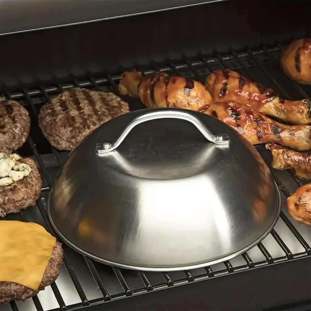 Stainless Steel Griddle Dome Cover Burger Melting Dome for Flat Top Grill BBQ Cooking
