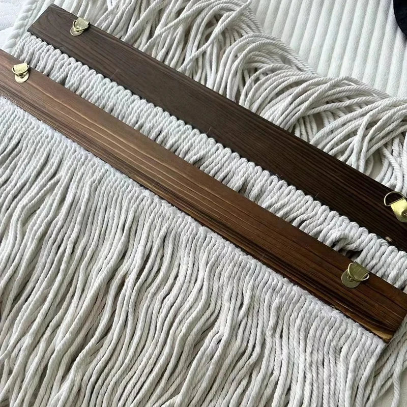 Bohemian Wall Hanging Tapestry Handwoven Cotton with Tassel Design for Living Room Bedroom and Home Decor