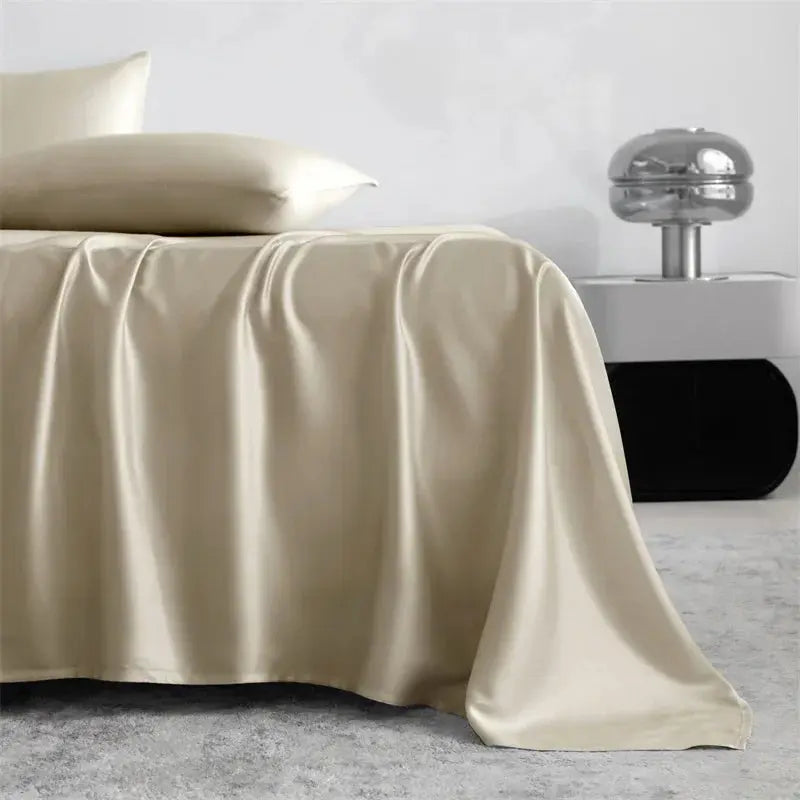 Luxury Bamboo Bed Sheets Set with Silky Breathable Design for Relaxed All-Season Comfort