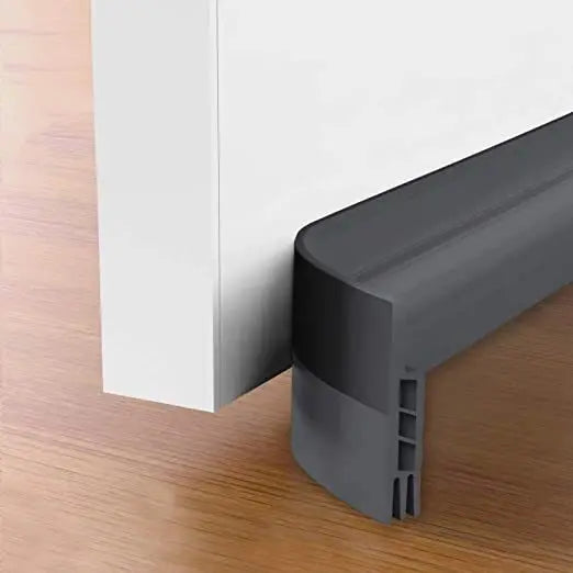 Door Weather Stripping Seal Strip PVC Adhesive Draft Stopper for Bottom Gap Noise Reduction and Window Sealing