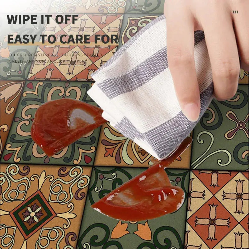 Absorbent Coffee Mat Quick Dry Countertop Dish Drying Pad for Coffee Bar and Kitchen Use
