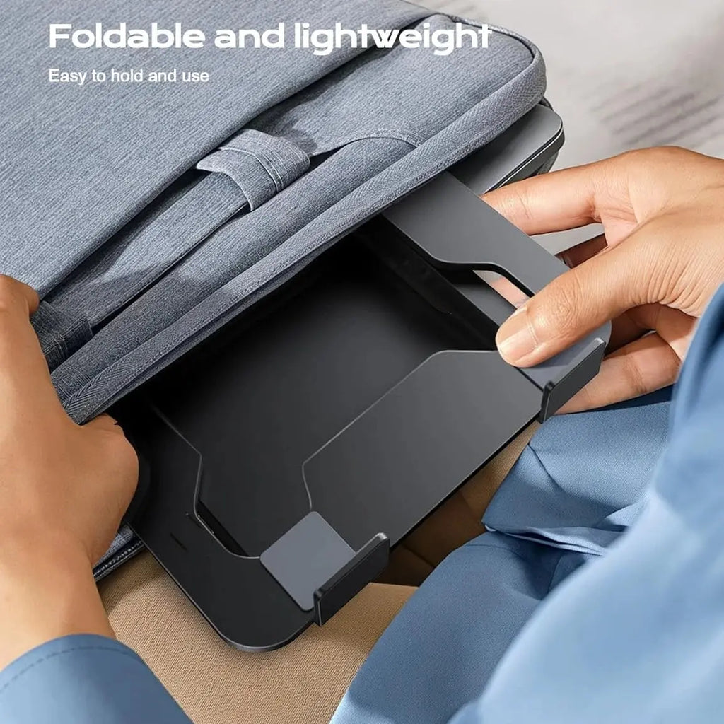 Adjustable Aluminum Laptop Stand for Tablet and Notebook