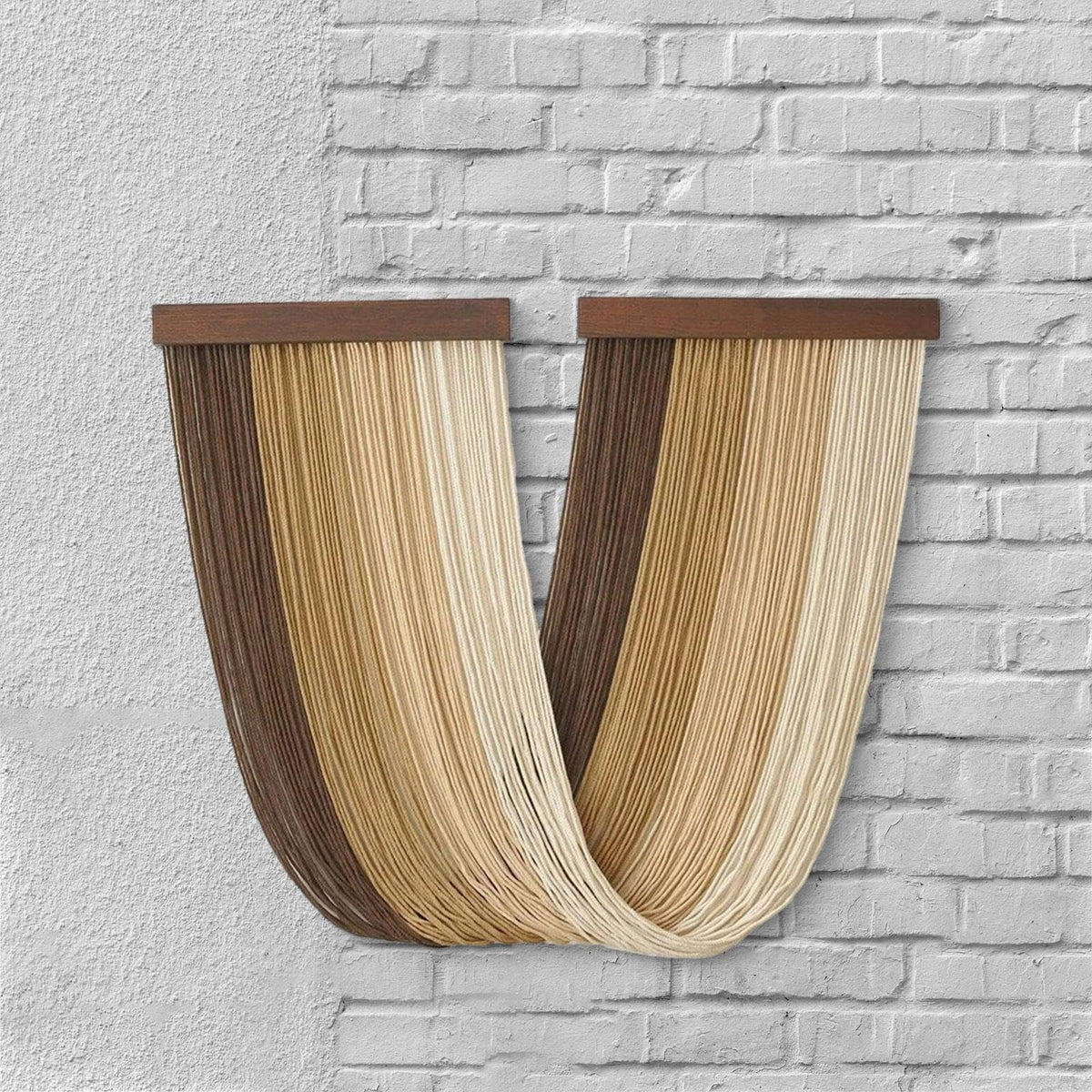 Bohemian Wall Hanging Tapestry Handwoven Cotton with Tassel Design for Living Room Bedroom and Home Decor