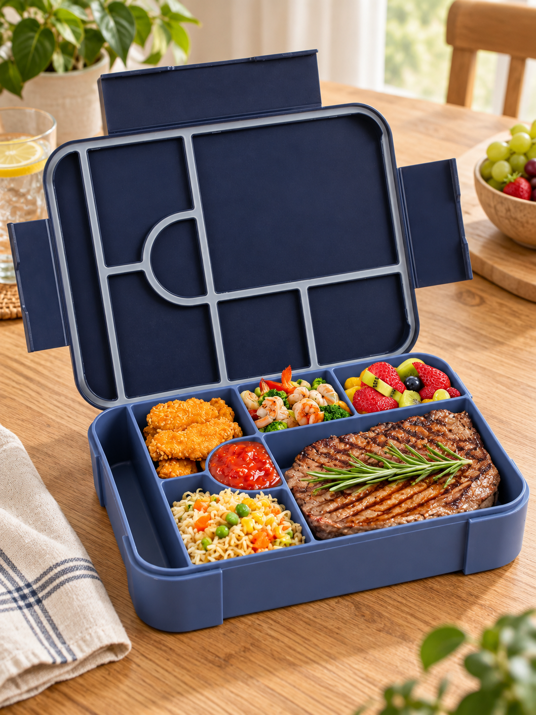 BentoMax Extra-Large Capacity Bento Box for Easy Meal Prep — product detail