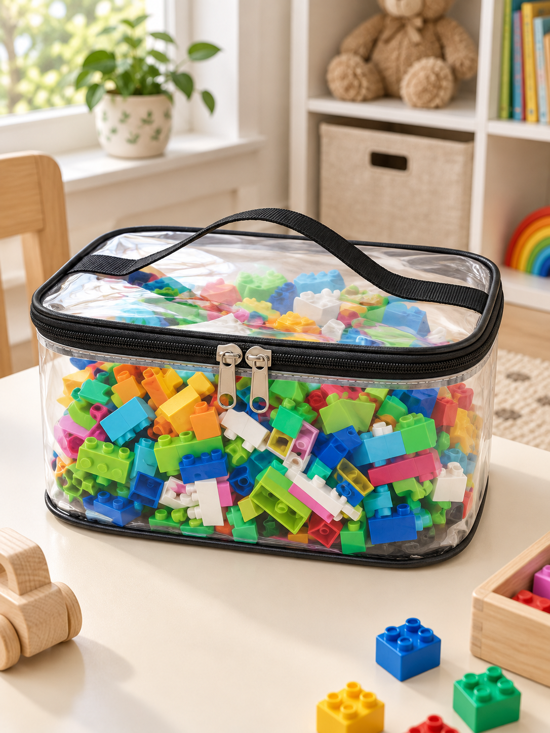 Clear Toy Storage Bag — product detail