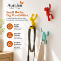 Auralen Home — Cartoon Wall Hook with Playful Design for Kids Room, Entryway, Coats, Hats, and Accessory Storage
