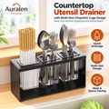 Auralen Home — Rechargeable Crystal Table Lamp with Touch Control LED Design for Restaurants Bedrooms and Outdoor Use