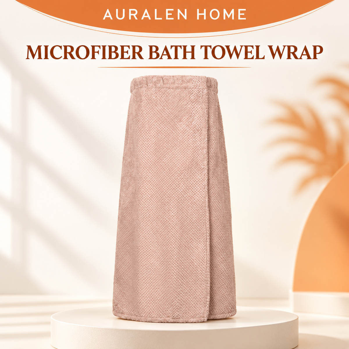 Auralen Home — Bath Towel Wrap Set with Quick Dry Microfiber Design for Home Shower and Spa Use