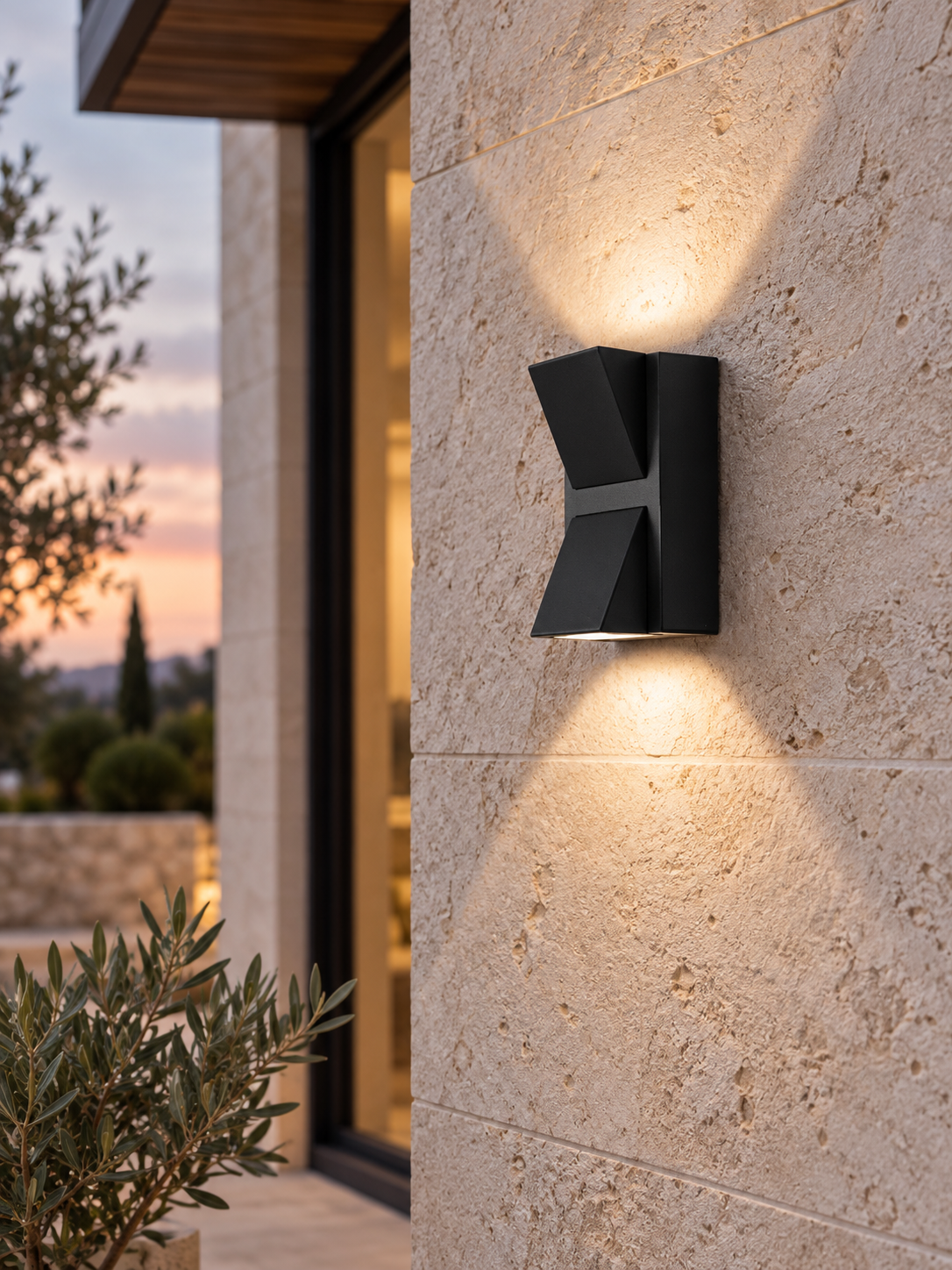 Auralen Home — modern led outdoor wall light 3w 6w waterproof decorative lighting, detail
