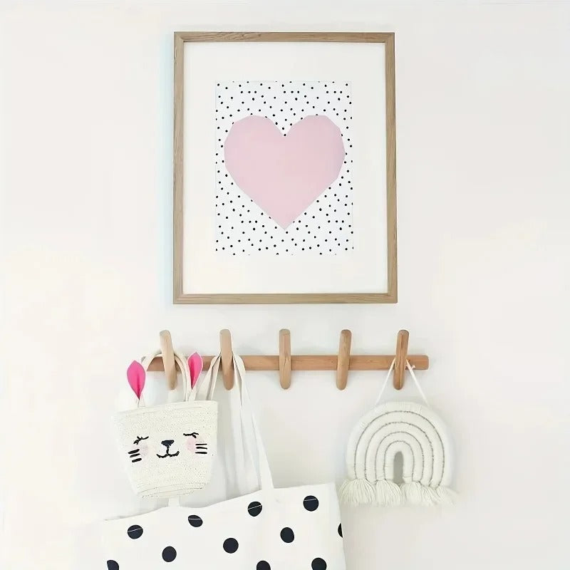 Maeve Solid Oak Wall-Mounted Storage Rack