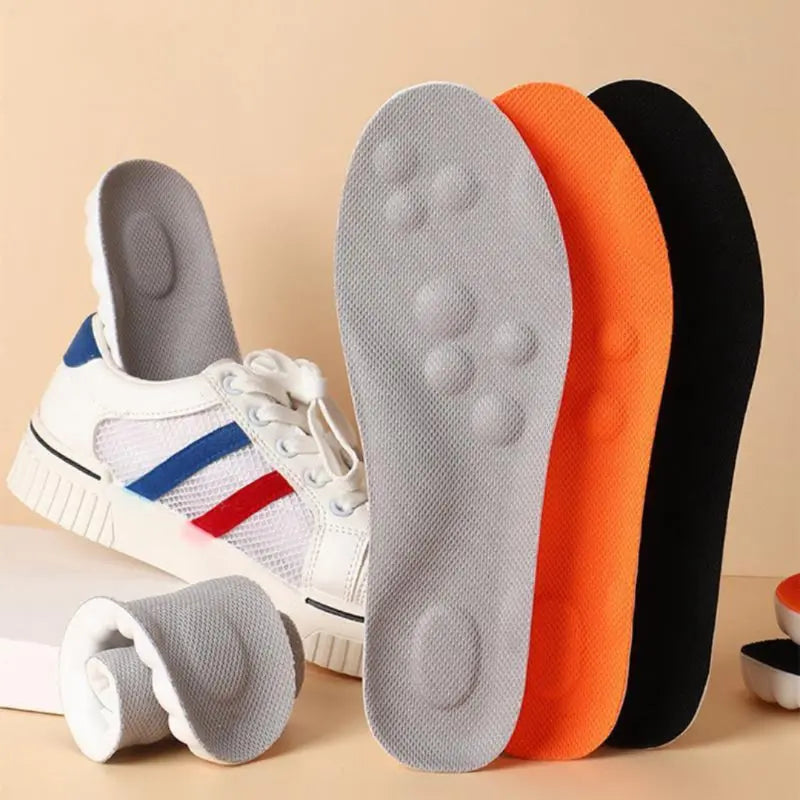 Clouds Memory Foam Insoles with Arch Support and Cushioned Design for Everyday Shoe Comfort
