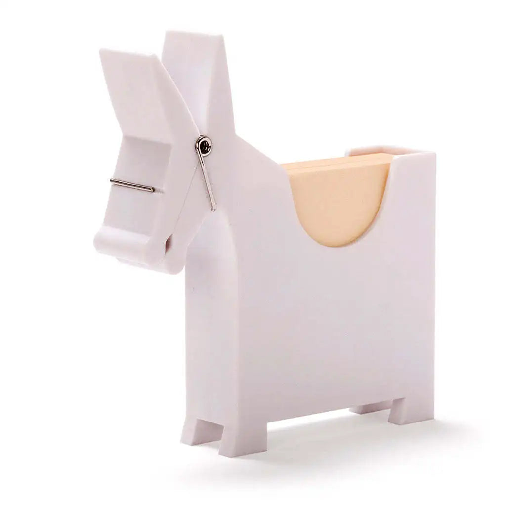 Desktop Memo Holder Acrylic Note Pad Holder for Stationery and Office Desk Notes